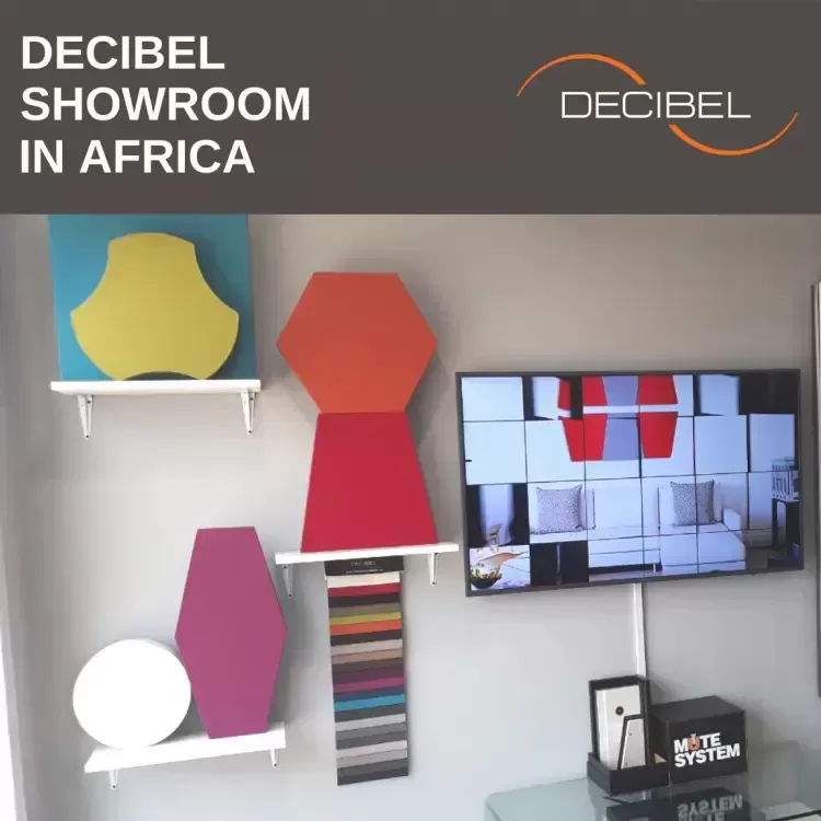 New showroom for DECIBEL products in South Africa