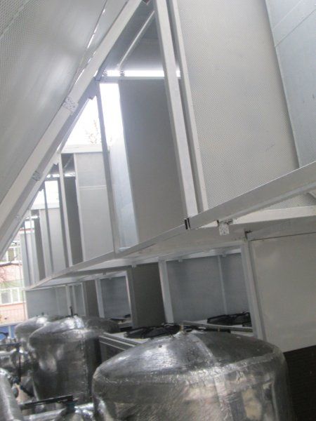 Sound insulation of chillers 