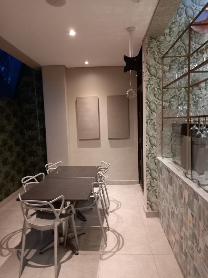Acoustic treatment in a daytime SPA in Johannesburg