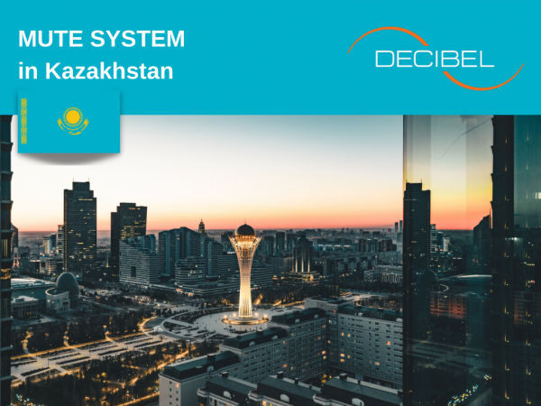 MUTE SYSTEM is now available in Kazakhstan!