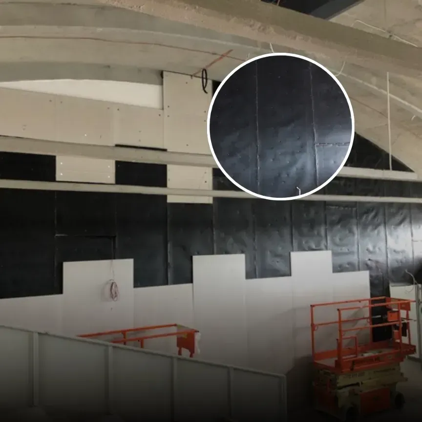 Acoustic Treatment For A Conference Room with MUTE SYSTEM