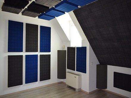 Acoustic treatment of studio Zvukozapis, Sofia