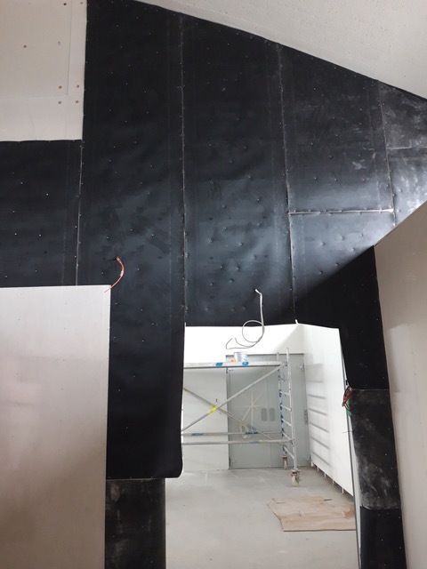 Acoustic Treatment For A Conference Room with MUTE SYSTEM