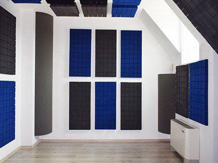 Acoustic treatment of studio Zvukozapis, Sofia