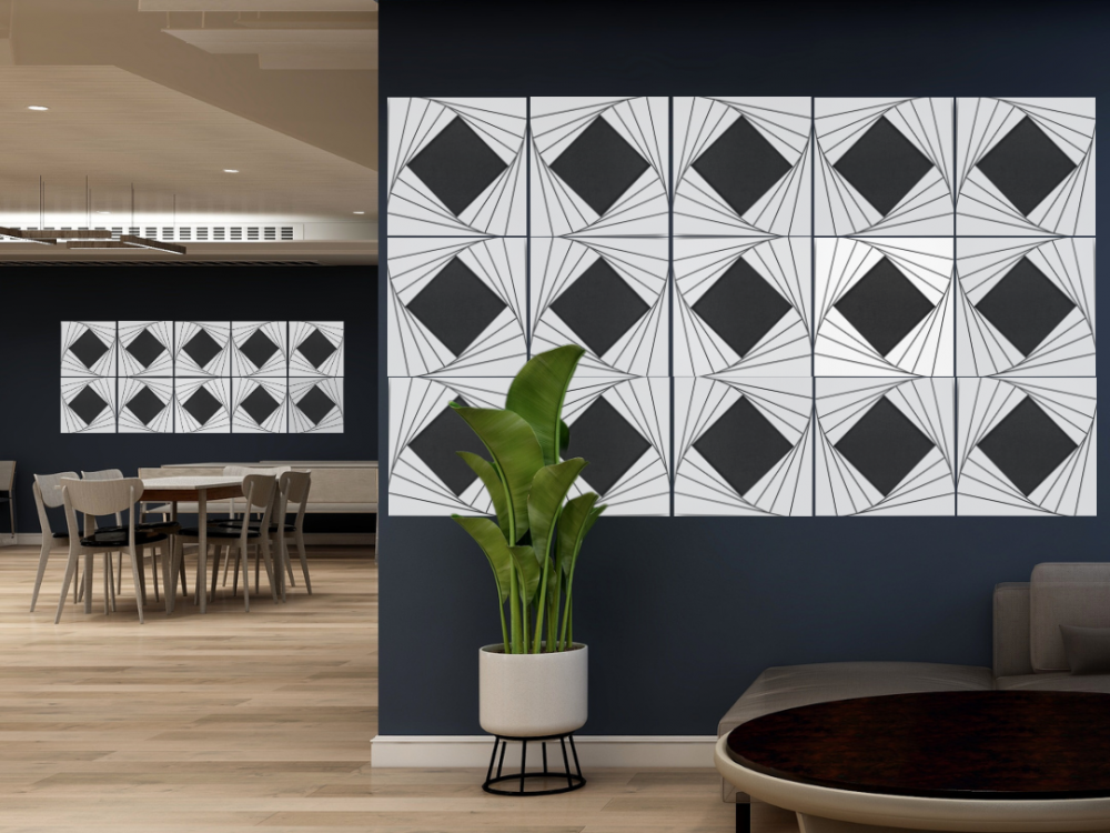 DIAMOND™ - Perforated Wood Acoustic Panel