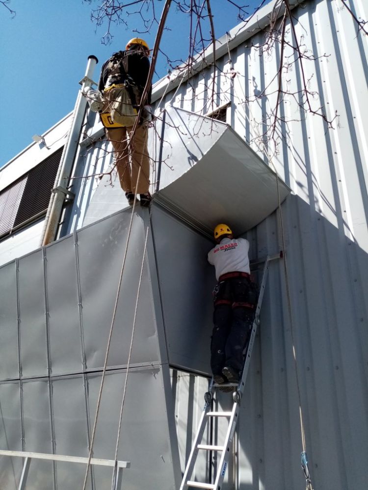 Sound isolation of a generator in Telenor