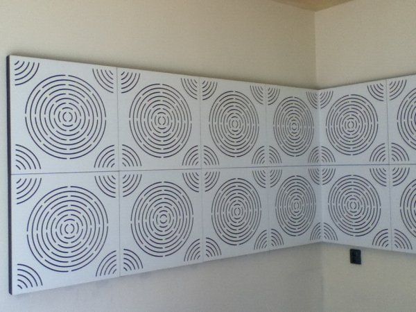Acoustic treatment in audiological center