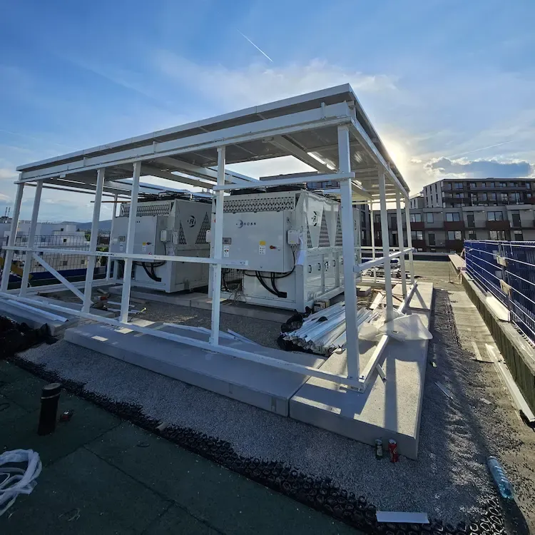 Acoustic Enclosure for Rooftop Chillers at Fabrik1230
