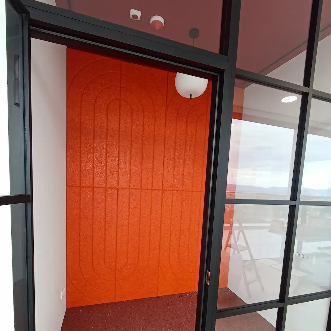 Custom Acoustic Panels for Hitachi Solutions Sofia Office
