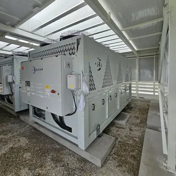 Acoustic Enclosure for Rooftop Chillers at Fabrik1230