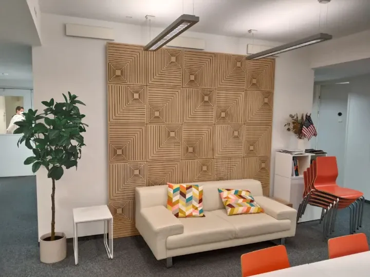 Echo reduction in meeting room and office space at OncoOne