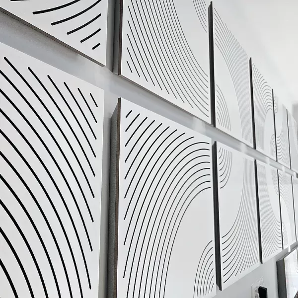 Acoustic Panels in a Living Room