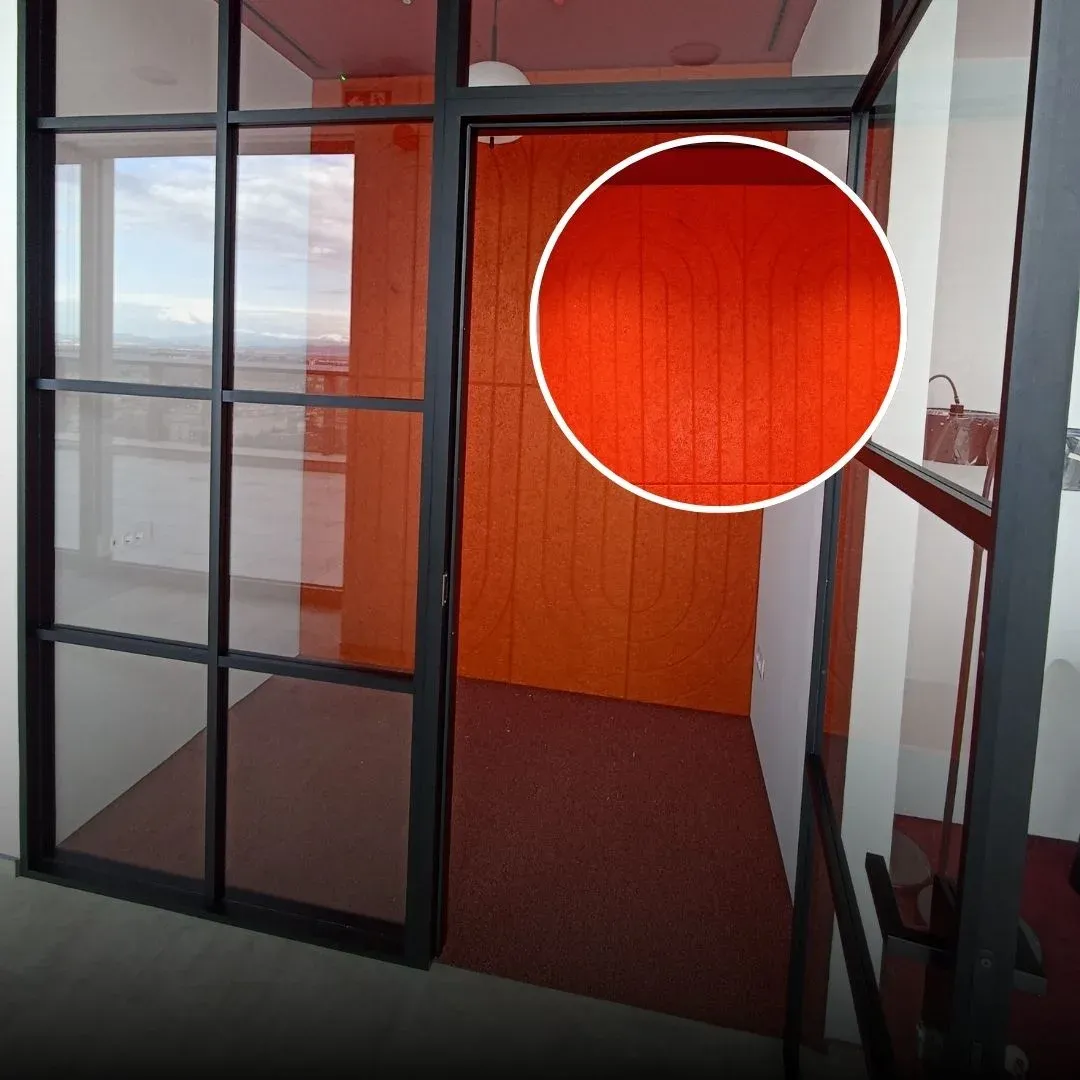 Custom Acoustic Panels for Hitachi Solutions Sofia Office