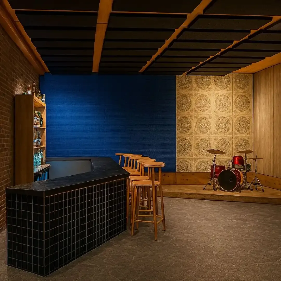 Urban Bar Gets Acoustic Makeover with Tailored Solutions