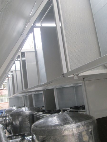 Sound insulation of chillers