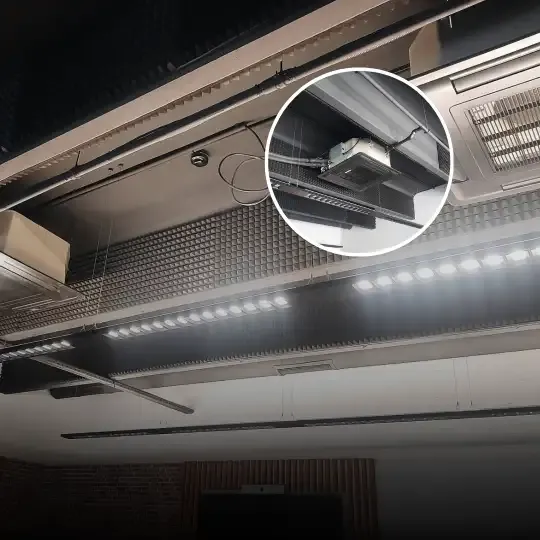 Acoustic Treatment of Logistical Base Office Space