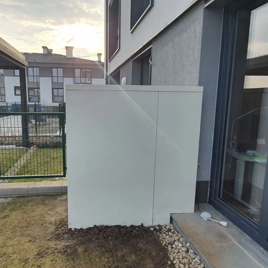 Soundproofing an Outdoor AC Unit at Sofia Business Park