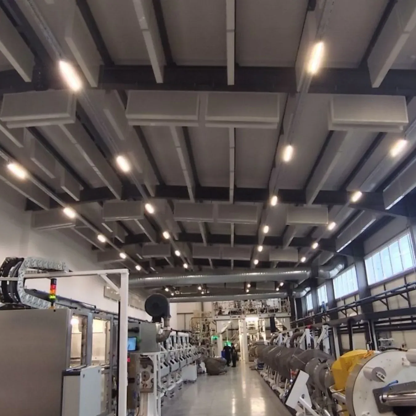 Acoustic Treatment of an Industrial Hall for Excellpack