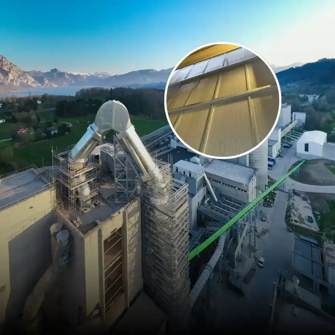 Soundproofing of a cement factory in Austria