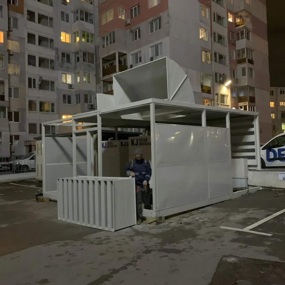 Soundproofing Diesel Generators for a Bank Office in Varna