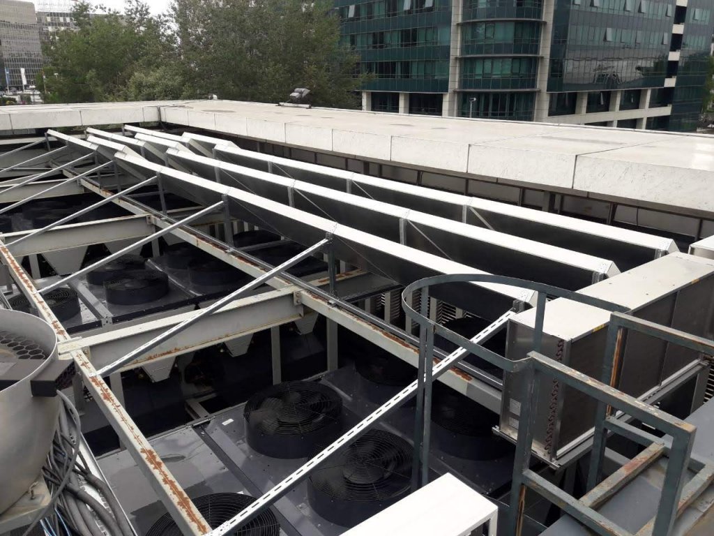 Soundproofing of Chilllers for Banca Intesa