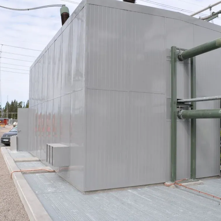 Soundproofing Enclosure for 400 kV Station in Tenhult