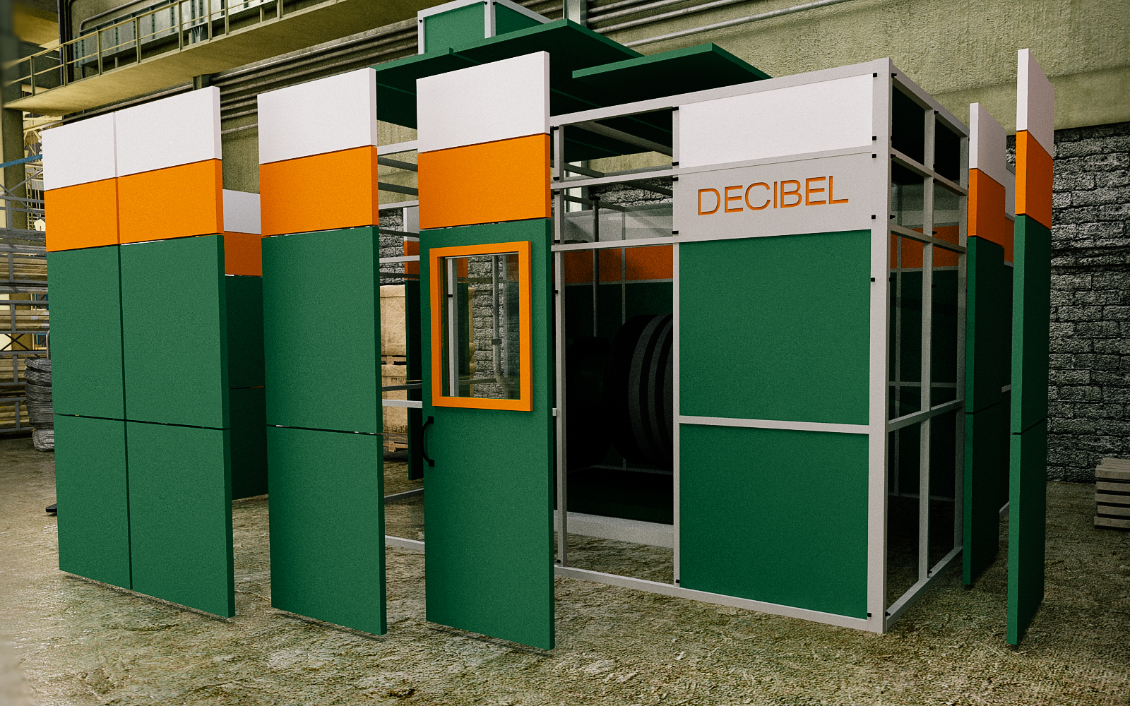 Soundproofing Booth for Gorinvest JSC