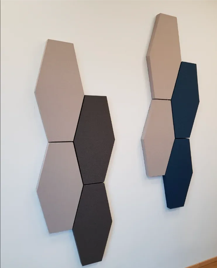 Office acoustic panels installed in Iceland