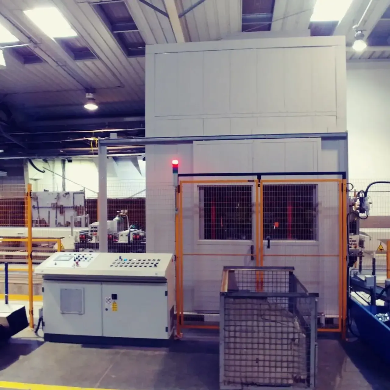 Machine soundproofing system for AJ Metal