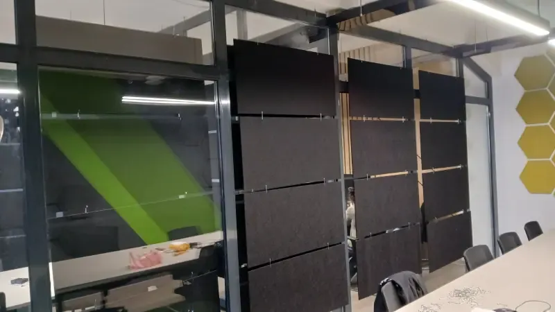 Acoustic Treatment for Sofia Office Meeting Rooms