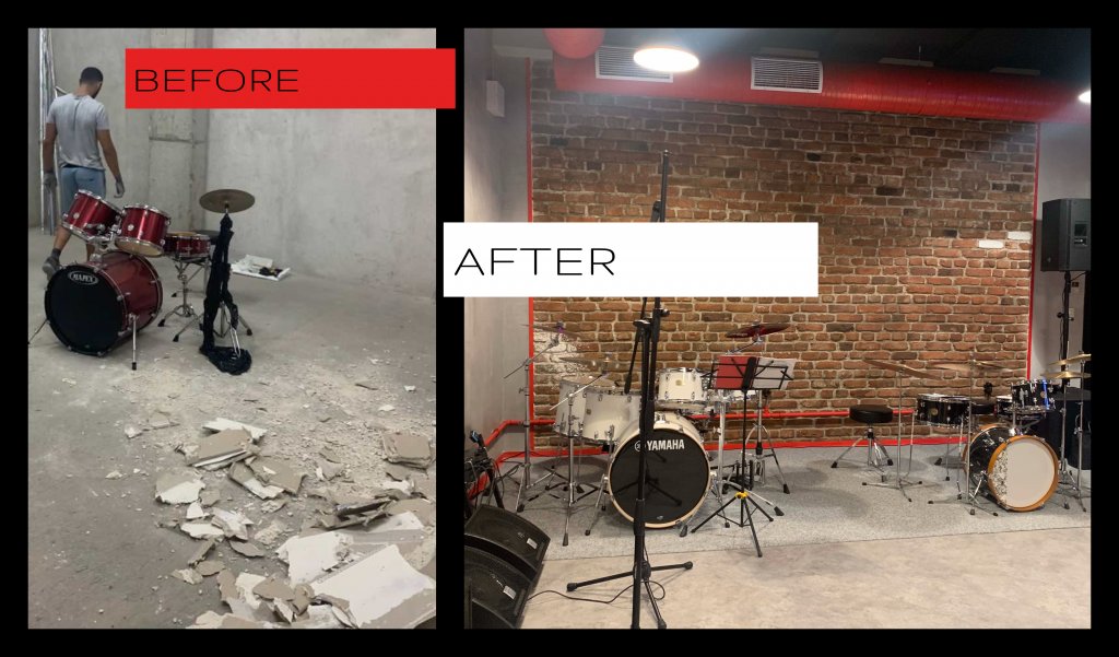 Private Double Drum Studio
