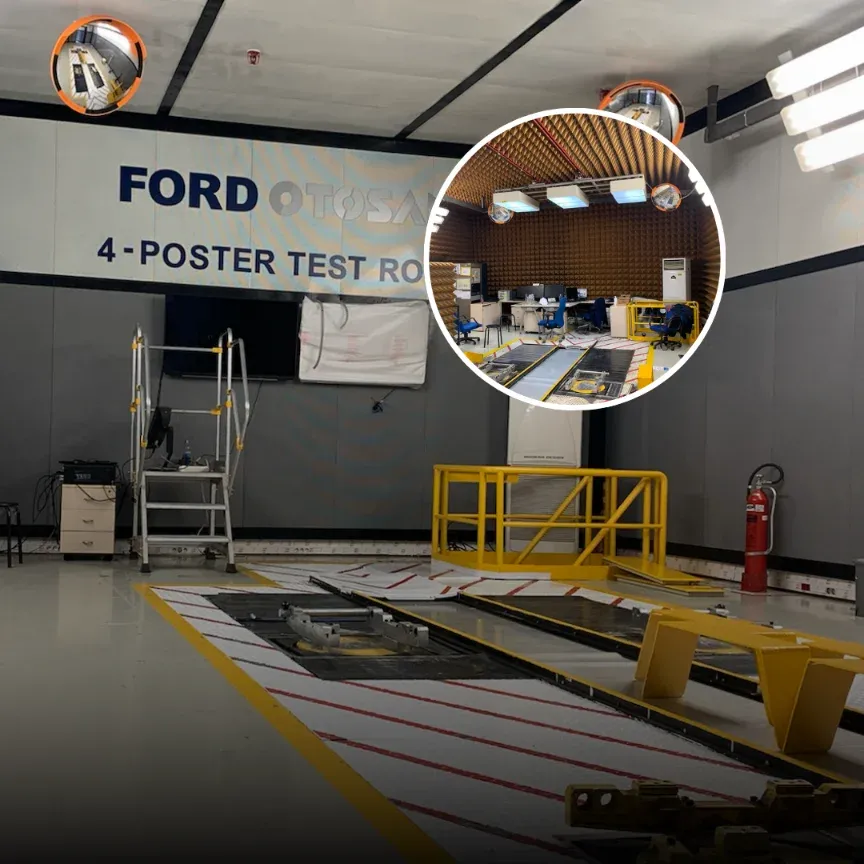 Industrial Acoustic Treatment for Vehicle Testing Room