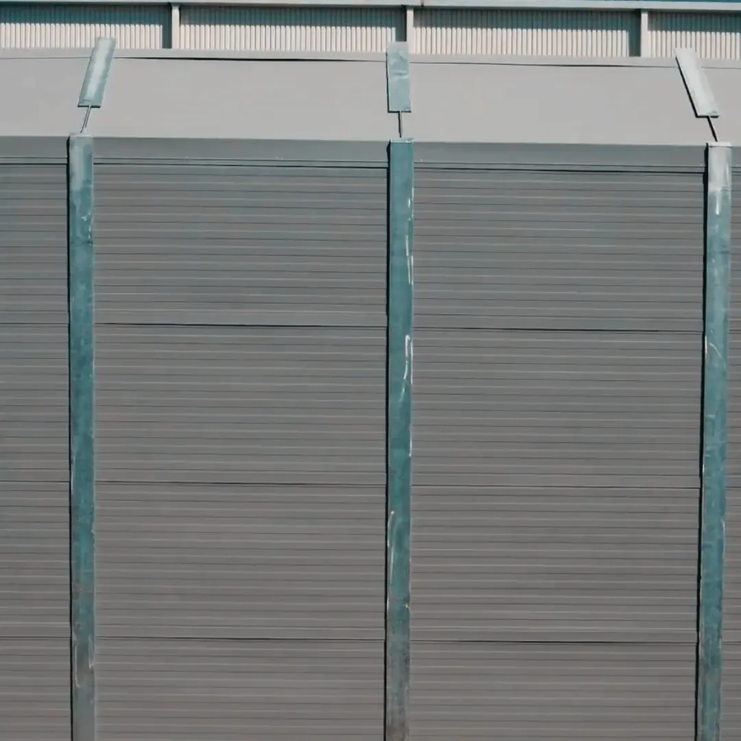 Factory Noise Reduction with a Sound Barrier