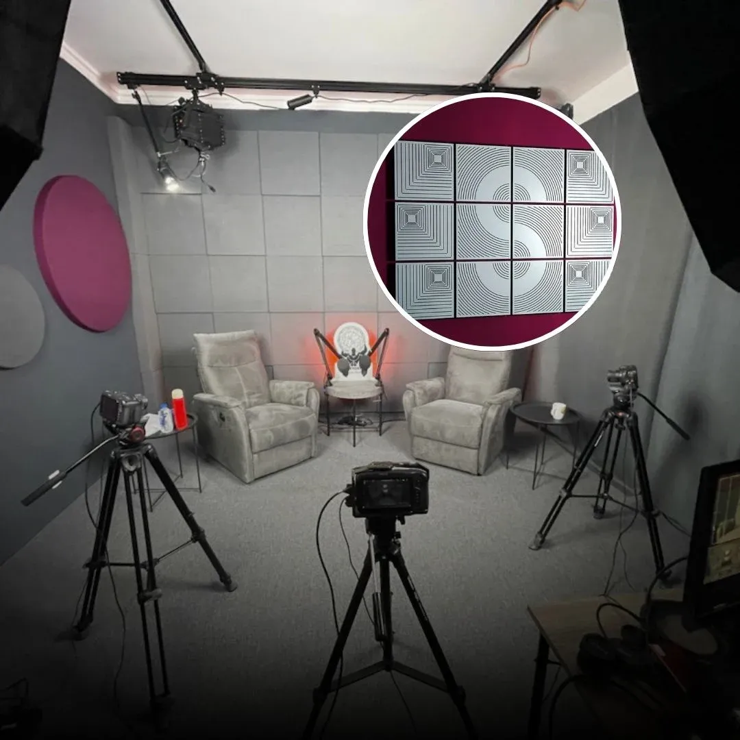Acoustic Transformation of a Podcast Studio