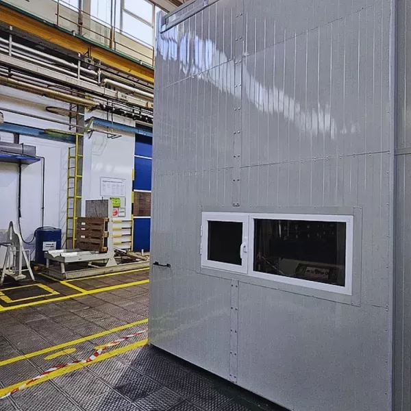 Soundproof Cabin for a Noisy Machine