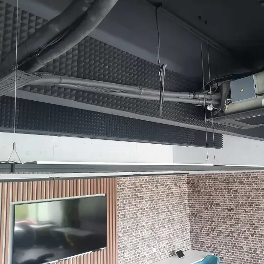 Acoustic Treatment of Logistical Base Office Space