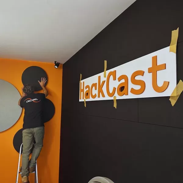 Acoustic Panels and full Podcast Studio revamp