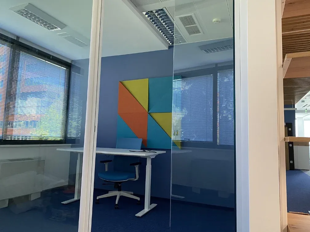 Acoustic upgrade for office meeting and interview rooms
