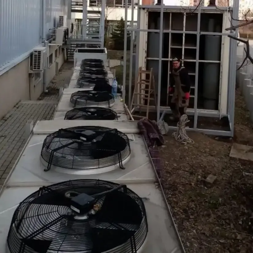 Sound isolation of a generator in Telenor