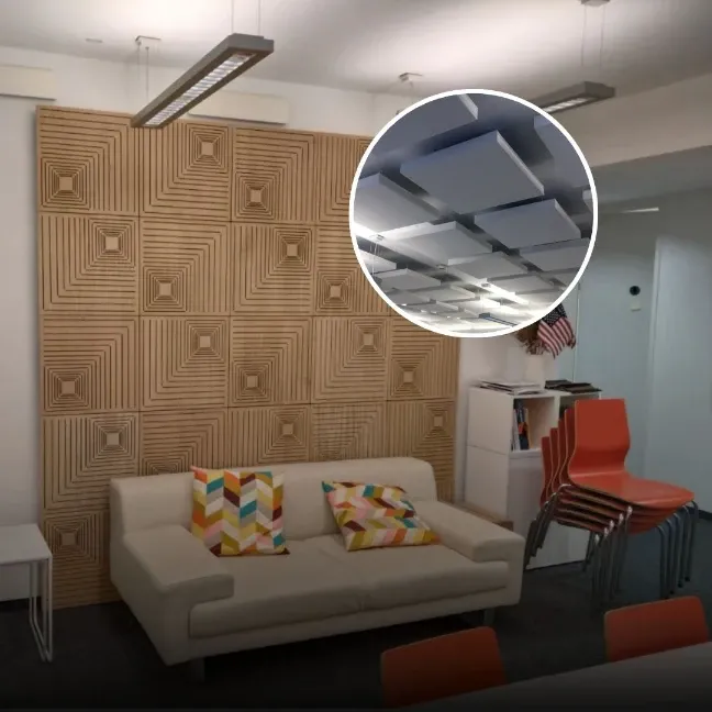 Echo reduction in meeting room and office space at OncoOne
