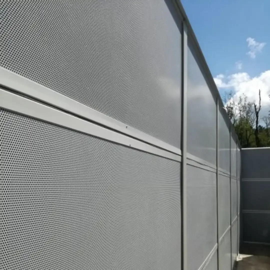 Noise Insulation of Chillers at Marriott Hotel