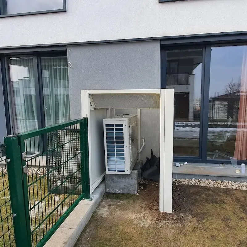 Soundproofing an Outdoor AC Unit at Sofia Business Park
