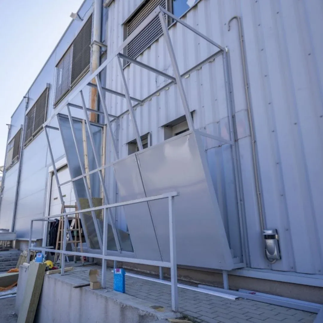 Sound isolation of a generator in Telenor