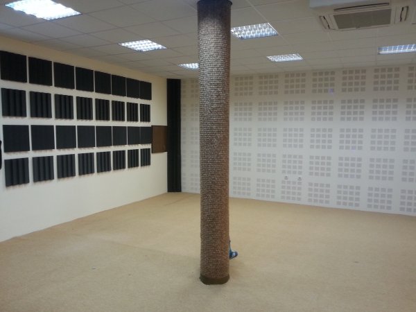 Acoustic treatment of the open theatre in Bourgas