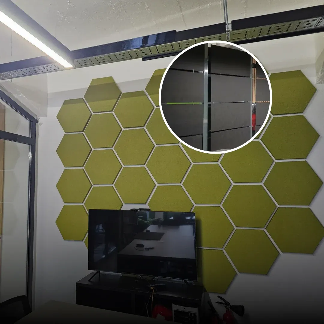 Acoustic Treatment for Sofia Office Meeting Rooms