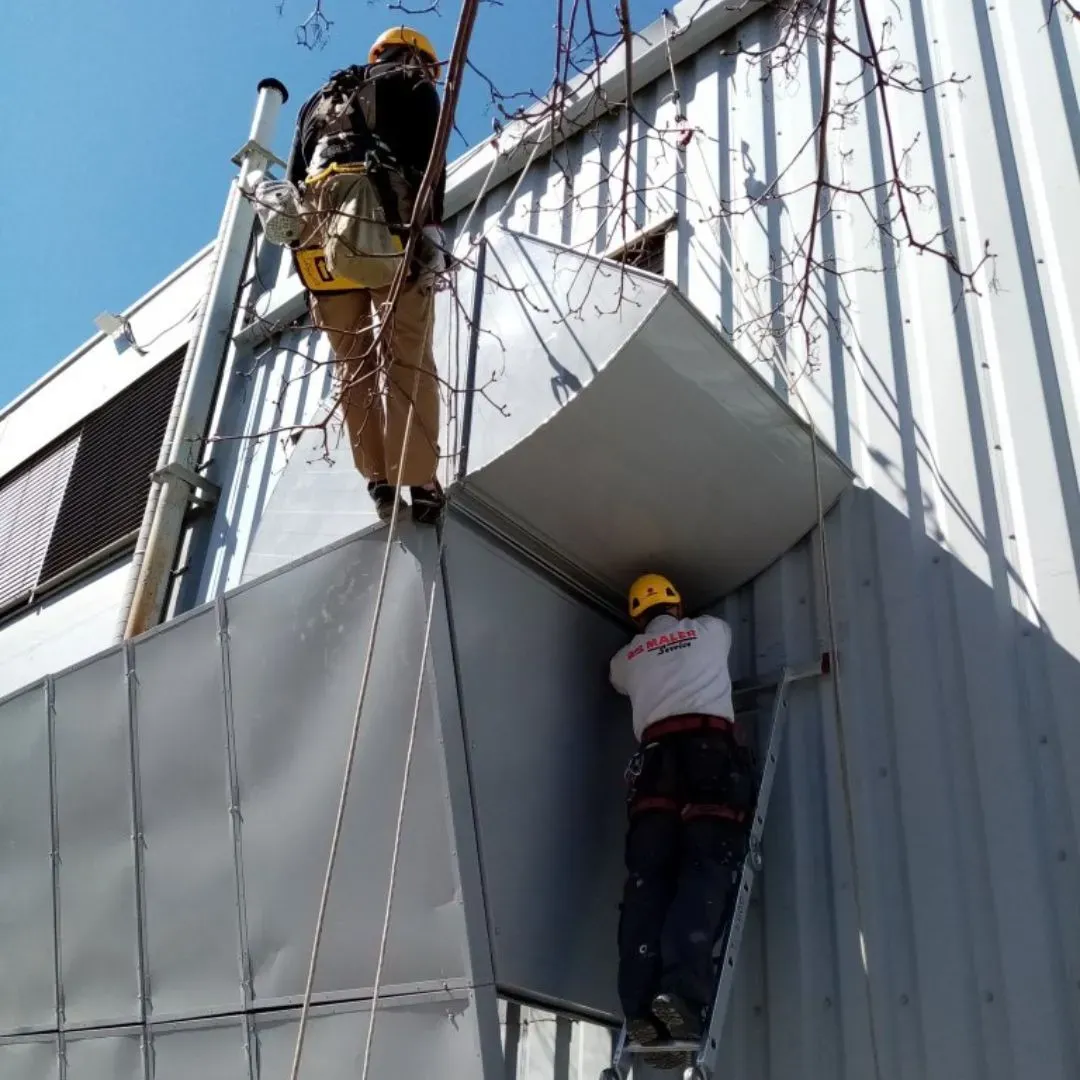Sound isolation of a generator in Telenor