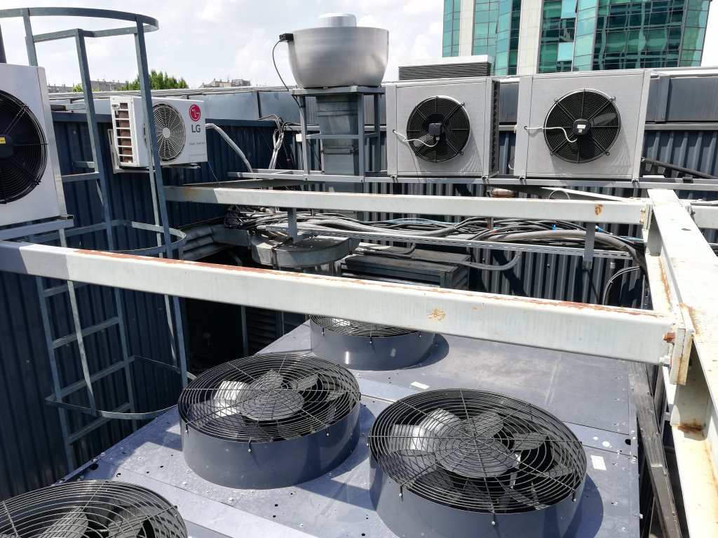 Soundproofing of Chilllers for Banca Intesa