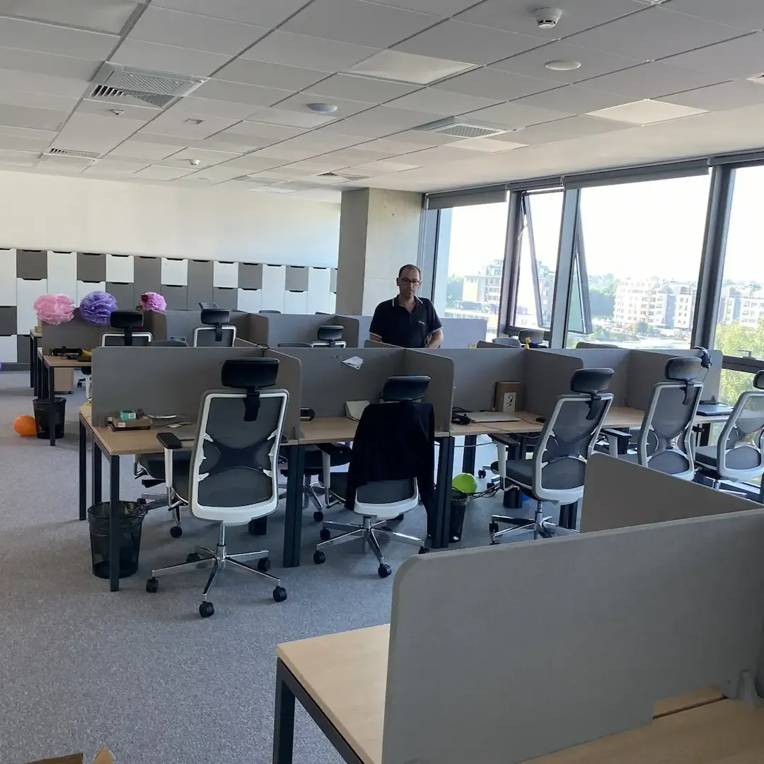 Acoustic Desk Separators for Open-Plan Office Noise Control