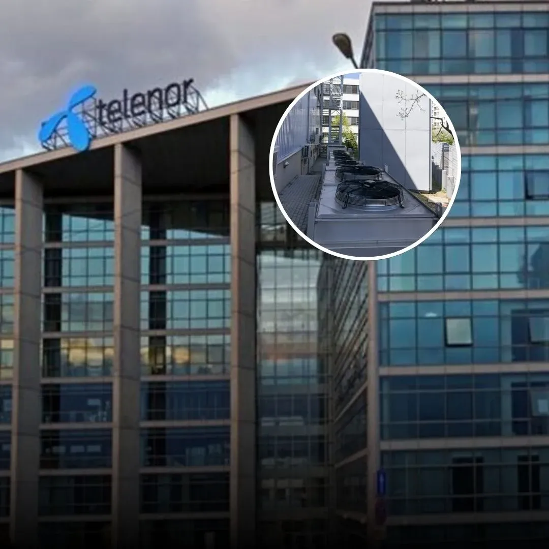 Sound isolation of a generator in Telenor