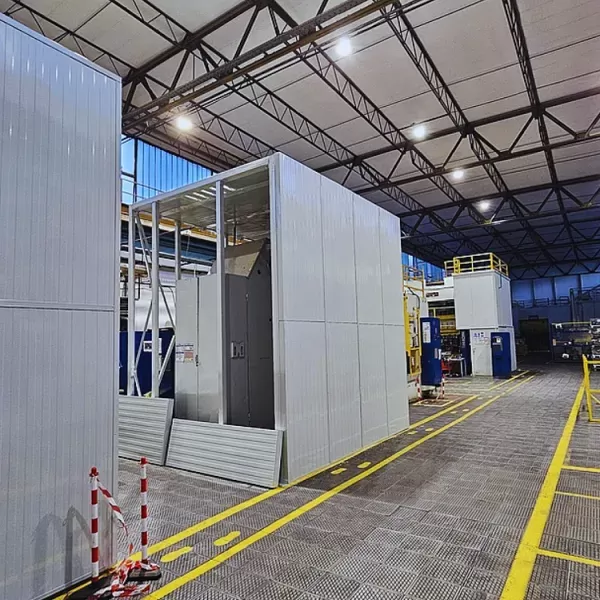 Soundproof Cabin for a Noisy Machine